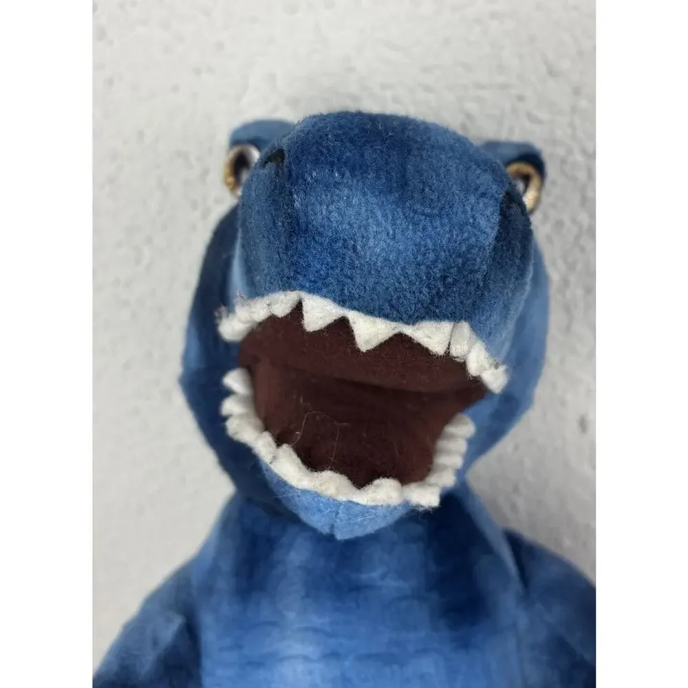 Build A Bear T‎ Rex Dinosaur Blue Tie Dye Plush Stuffed Animal 2017 Toy 17
